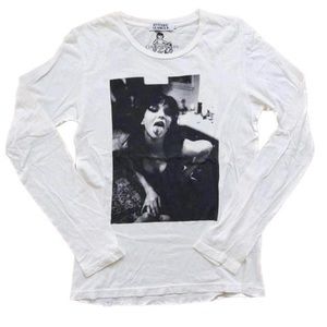 hysteric glamour courtney love (hole) long sleeve t shirt